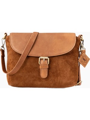 Berliner Bags Catalina Vintage Buffalo Deri Kadın Çapraz ve Omuz Çantası