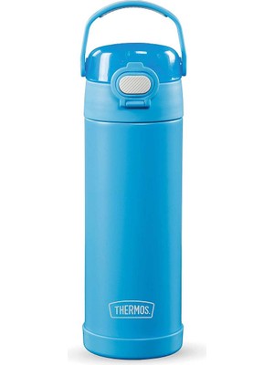 Thermos F422 Funtainer Çocuk Pipetli Termos 0,47L Electric Blue 024331