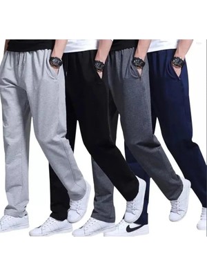 Eydamoon Erkek Baggy Kesim Bol Paça 2 Iplik Cepli Eşofman Altı