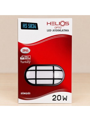Helios Opto LED Aydınlatma 20W Günışığı IP65