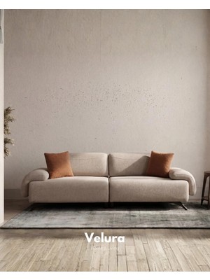 Velura Home & Living Truva 3'lü Kanepe & Üçlü Koltuk