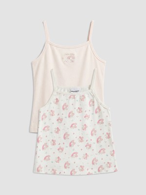 Lc Waikiki Yeni Sezon Hello Kitty Baskılı Kız Çocuk Atlet 2'li