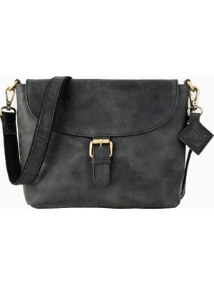 Berliner Bags Catalina Vintage Buffalo Deri Kadın Çapraz ve Omuz Çantası