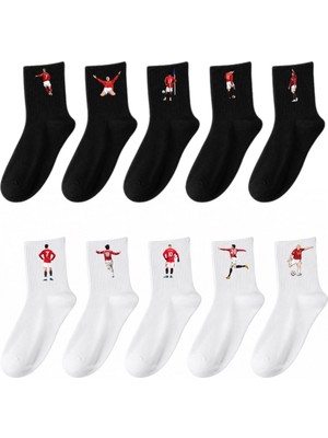 Rabona Fashion Kırmızı Şeytanlar 10'lu Futbol Çorap Seti –  Retro Taraftar Çorap Koleksiyonu