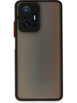 Najmaddin Mep Xiaomi Mi 11T Pro Kılıf Montreal Silikon Kapak - Siyah Najmaddin