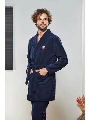 Pjs Erkek Lacivert Sabahlık 21329