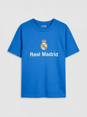 Lc Waikiki Yeni Sezon Real Madrid Baskılı Erkek Çocuk Tişört