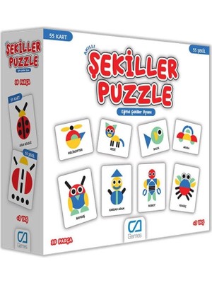 Bezos Mey Ithalat® CA.5114 Şekiller Puzzle