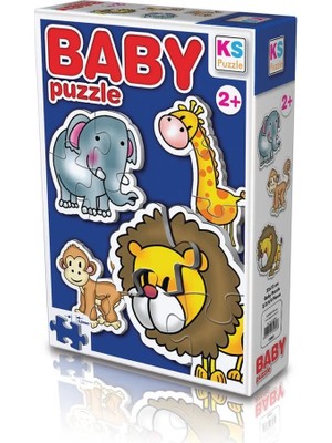 Bezos Mey Ithalat® 12001  Baby Puzzle Jungle