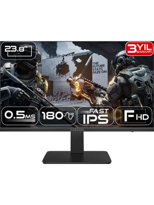 Fazeon 23.8' X24F182S 1ms 180Hz Fhd IPS Gamıng Monıtor