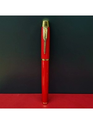 Bezos Mey Ithalat® Metal Kırmızı Roller Kalem