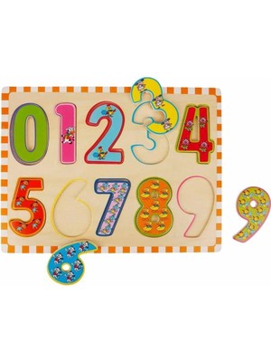 Bezos Mey Ithalat® 5215 -Puzzle Numbers 10 Parça