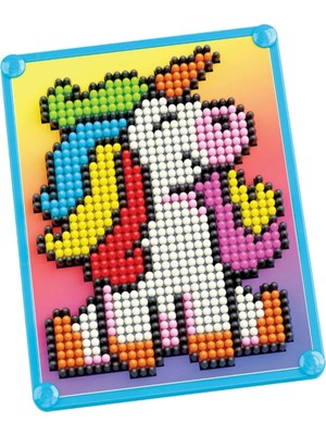 Bezos Mey Ithalat® Pixel Sanatı Unicorn 877 Parça
