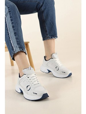 Empressco Unisex Beyaz Günlük Spor Ayakkabı, Rahat ve Şık Tasarım