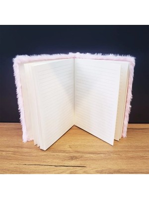 Bezos Mey Ithalat® Kalpli Peluş Kapaklı Defter Hediyelik