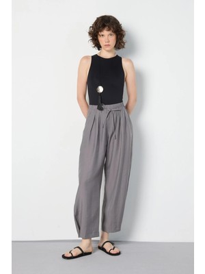 Minaaise Premium Tencel Pantolon Antrasit