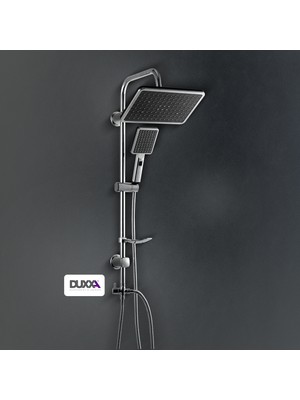 DUXXA KAREN 400 Tepe Duş Seti KROM D.180.4.C