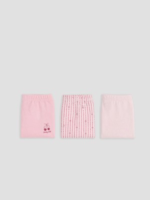 Lc Waikiki Yeni Sezon Baskılı Kız Çocuk Boxer 3'lü