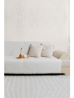 Elart Fancy Koltuk Örtüsü (170*200 Cm) Ekru