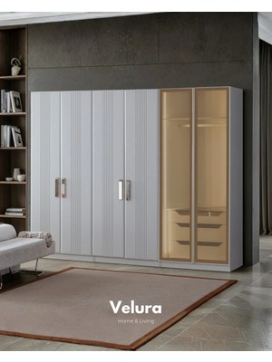 Velura Home & Living Felix 6 Kapaklı Dolap & Gardırop