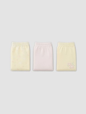 Lc Waikiki Yeni Sezon Kız Çocuk Baskılı 3'lü Boxer