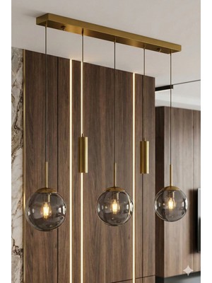 Empressco Şık Eskitme Metal Tasarımlı 5'li Dekoratif Set