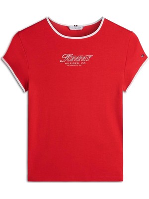 Tommy Hilfiger Kadın Tişört WW0WW49245