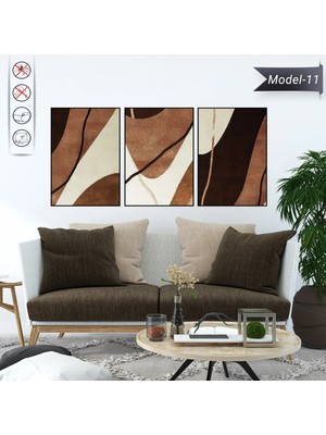 Akıllı Kağıt Statik Tutunma Özellikli Tablo - Poster Modern (Model- 11)