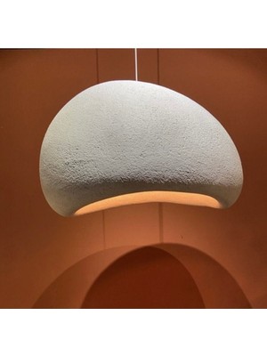Empressco 55 cm Beton Sarkıt Avize, Modern ve Şık Ev Dekorasyonu Için Ideal