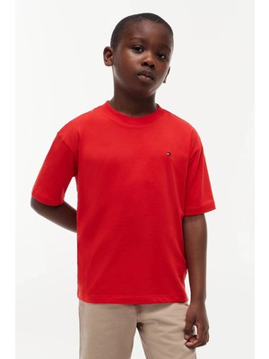 Tommy Hilfiger Erkek Çocuk Tişört KB0KB09646
