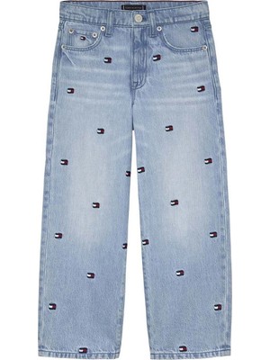 Tommy Hilfiger Erkek Çocuk Kot Pantolon KB0KB10417