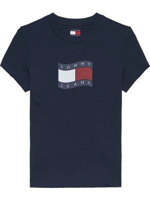 Tommy Jeans Kadın Tişört DW0DW22781