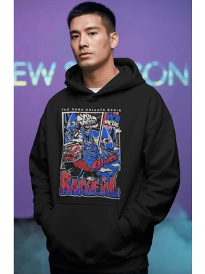 Sevbano Baby Metal Rock Metal Müzik Grubu Ön Baskılı Unisex Oversize Premium Hoodie