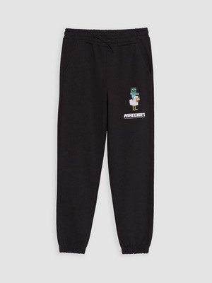 Lc Waikiki Yeni Sezon Minecraft Baskılı Erkek Çocuk Jogger Eşofman Altı