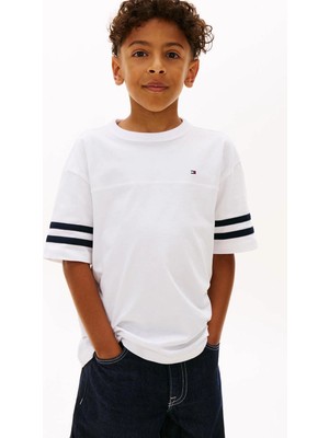 Tommy Hilfiger Erkek Çocuk Tişört KB0KB10299