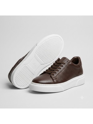 Kindep (Sneakers) Iç Dışı Hakiki Deri Günlük Erkek Ayakkabı Kahve