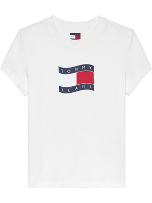 Tommy Jeans Kadın Tişört DW0DW22781