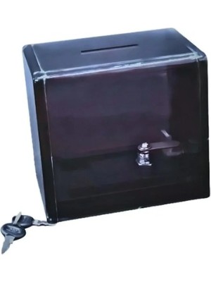 Arte Display Tipbox - Bahşiş Kutusu Füme 17X11XH15CM