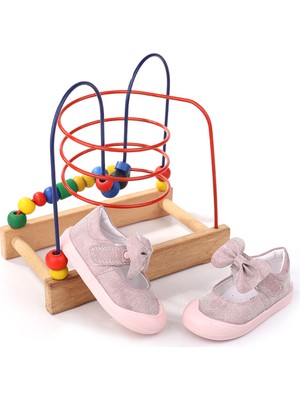 Walkenzo - Arzn 4826 Kız Bebek Ortopedik Ilk Adım Ayakkabısı