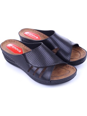 Walkenzo 4743 Kadın Rahat Taban Ortopedik Günlük Terlik