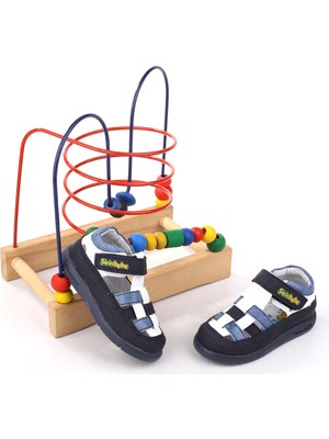 Walkenzo - Şrbb 4807 Erkek Bebek Ortopedik Ilk Adım Ayakkabısı