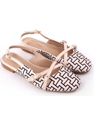 Walkenzo 4778 Rahat Taban Kadın Babet Ayakkabı