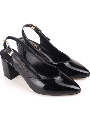 Walkenzo 066 Kadın 7 cm Topuklu Ayakkabı