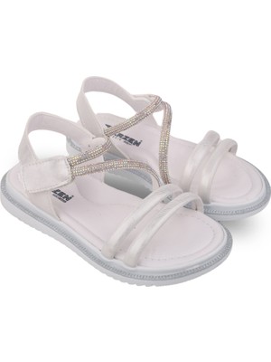 Walkenzo Arzn 4832 Kız Çocuk Ortopedik Rahat Taban Sandalet
