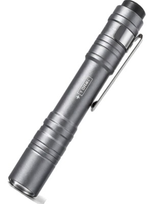 Gaman GP-204 Mini Cep Boy LED El Feneri Doktor Muayene Kalem Fener Dayanıklı Metal Gövde Özel Tasarım