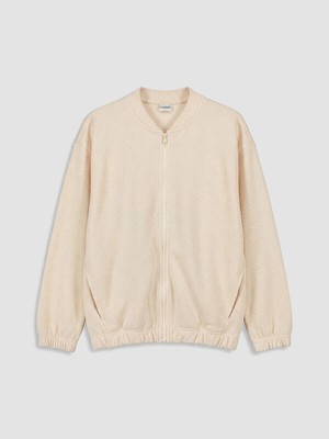 Lc Waikiki Yeni Sezon Kolej Yaka Erkek Çocuk Fermuarlı Sweatshirt