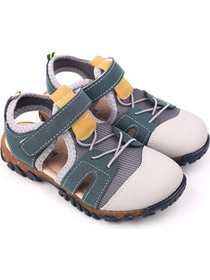 Walkenzo Arzn 4831 Erkek Çocuk Ortopedik Rahat Taban Sandalet