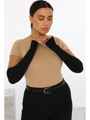 ALDAIYR Pratik Tesettür Parmaklı Kolluk