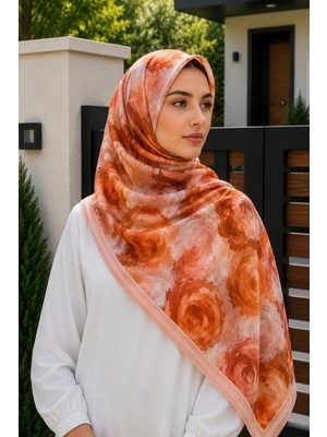 İmaj Butik Pudra Pamuklu Soft Şal
