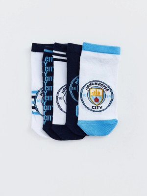 Lc Waikiki Yeni Sezon Manchester City Lisanslı Erkek Çocuk Patik Çorap 5'li